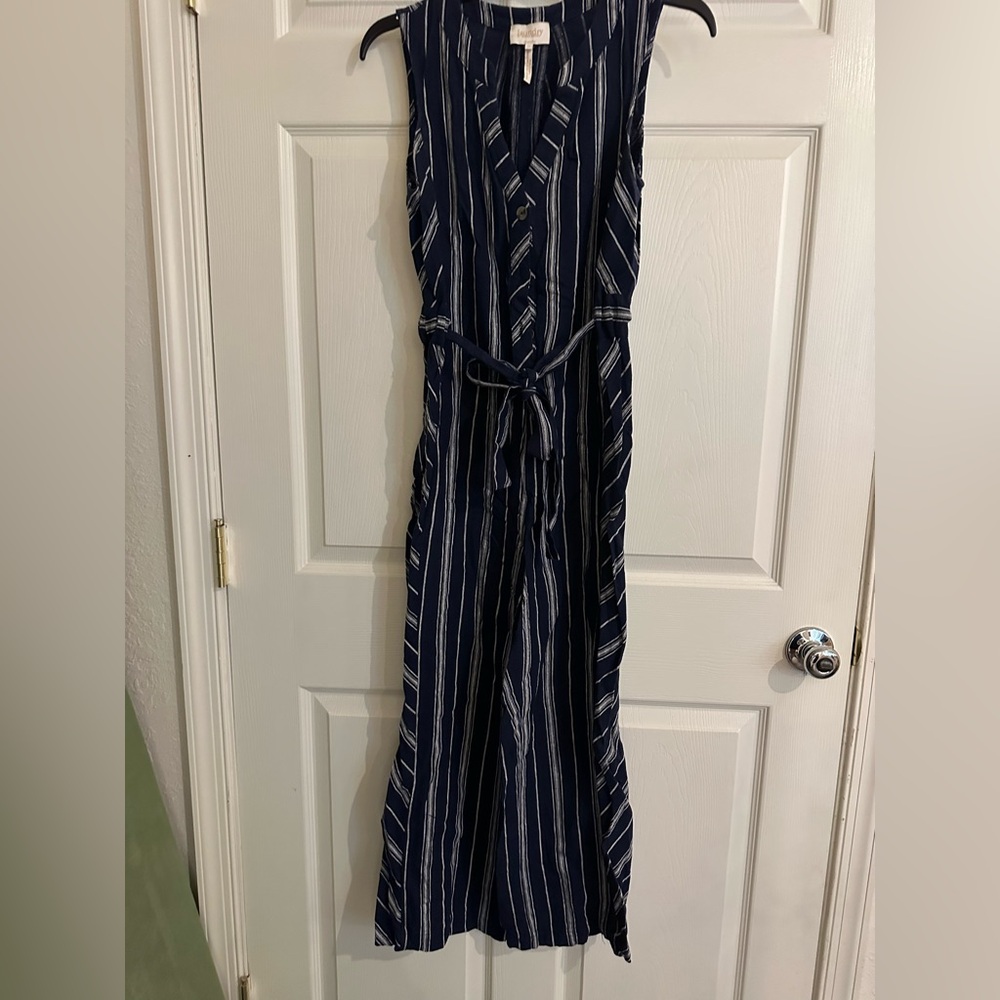 Laundry By Shelli Segal Blue Pantsuit